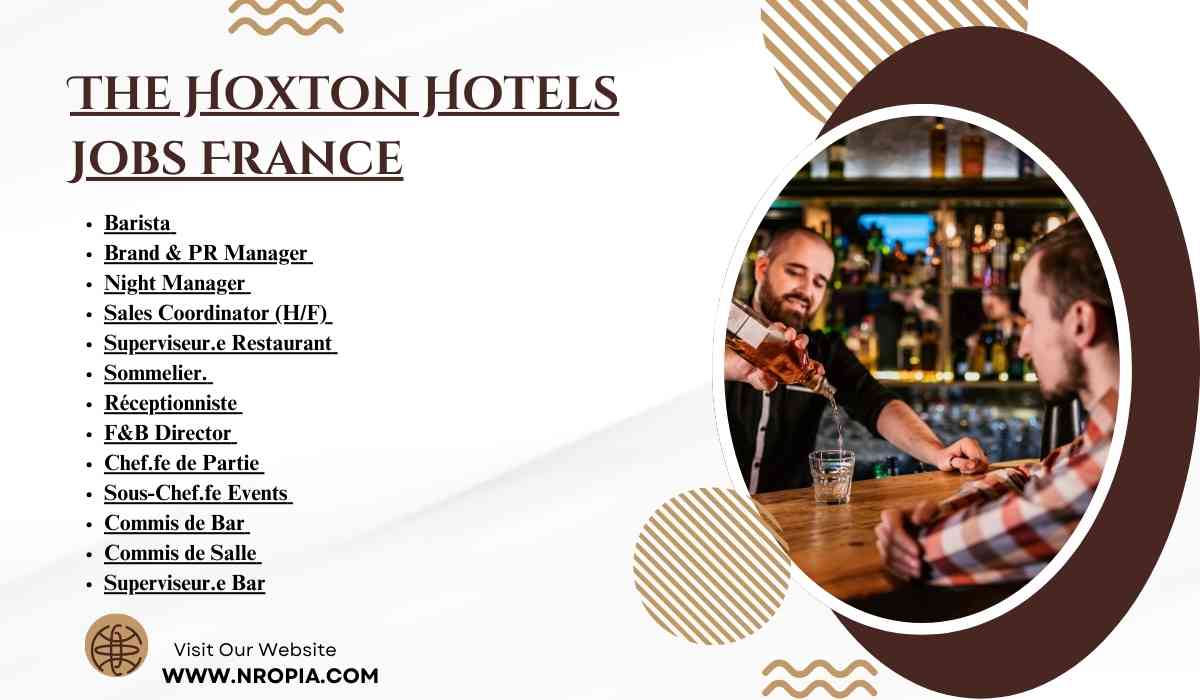 The Hoxton Hotels Jobs France