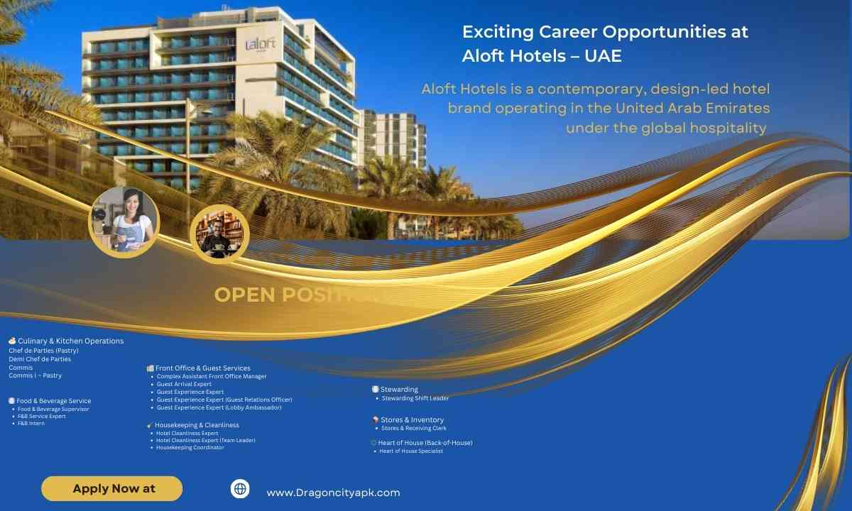 Exciting Career Opportunities at Aloft Hotels – UAE