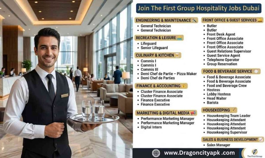  JoinThe First Group Hospitality Jobs Dubai