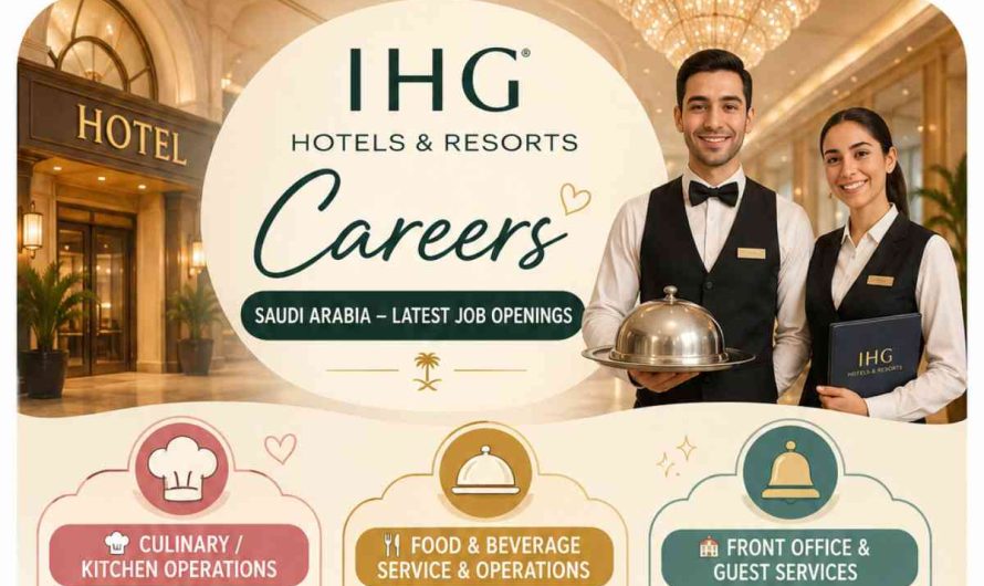IHG Hotels & Resorts Careers Saudi Arabia – Latest Job Openings