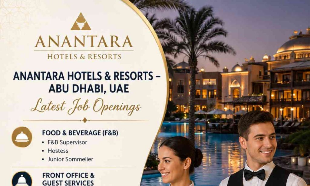 Anantara Hotels & Resorts – Abu Dhabi, UAE | Latest Job Openings