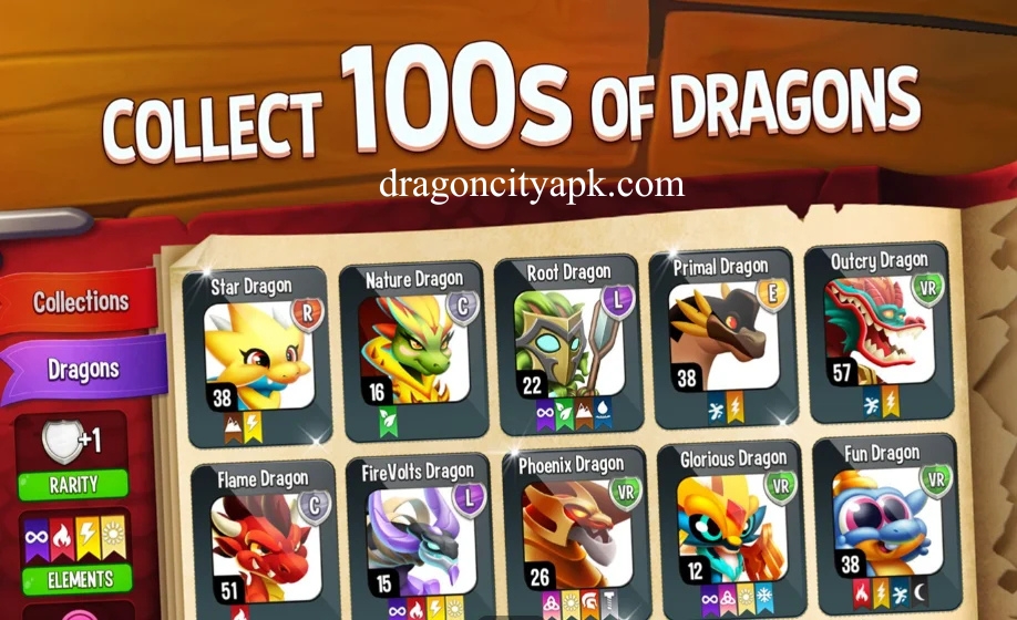 dragon city mod apk