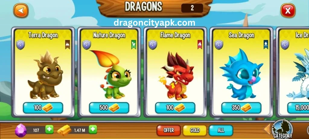 dragon city mod apk