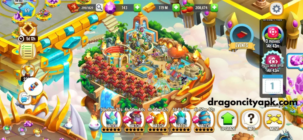 Dragon City Buildings