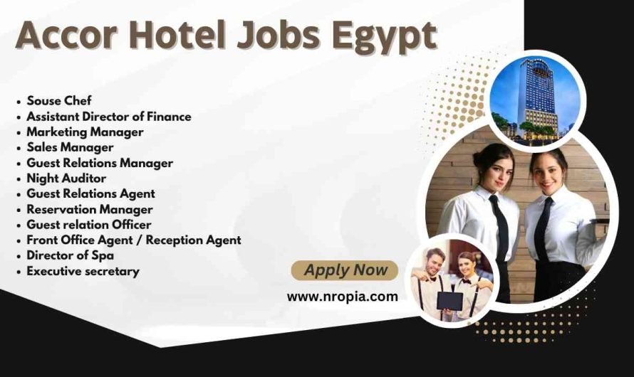 Accor Hotel Jobs Egypt