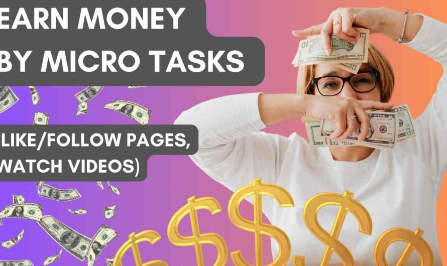 Earning Money on Microworkers