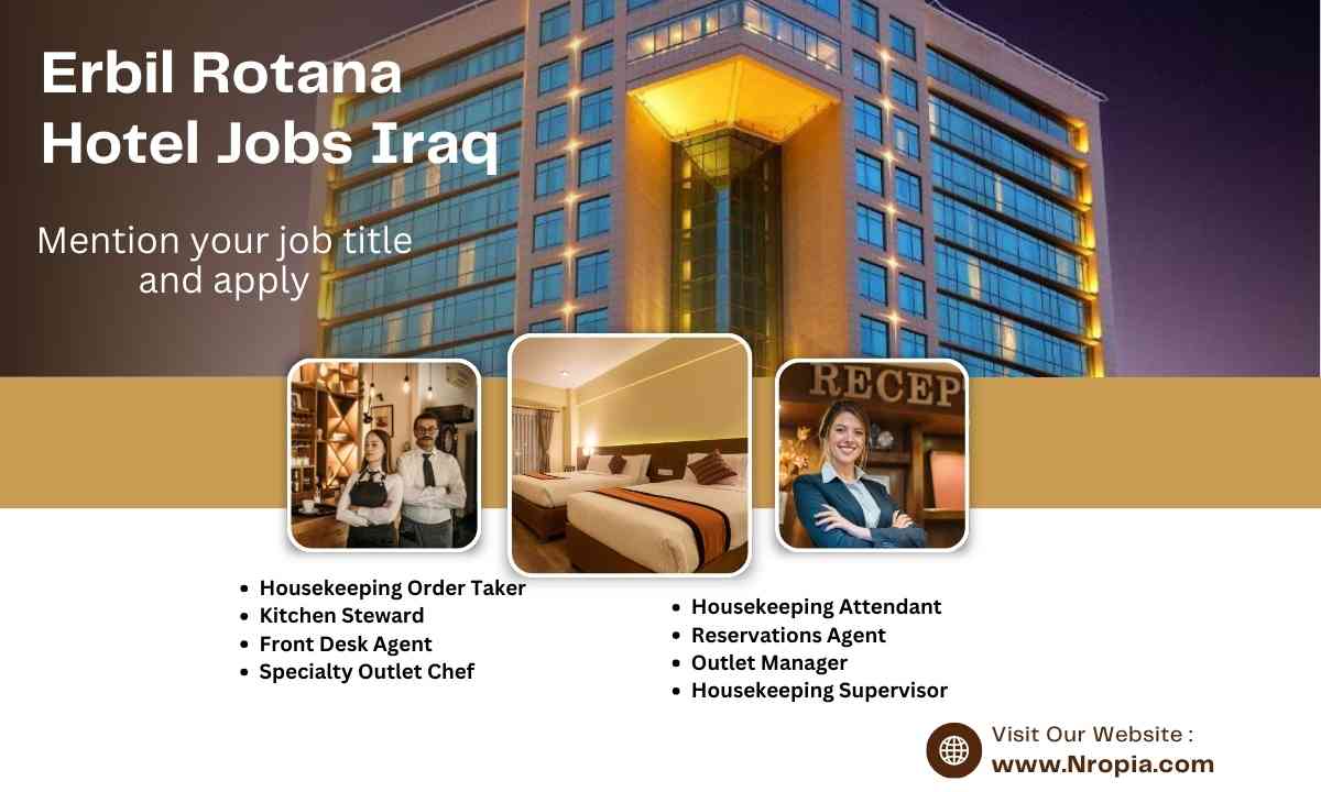 Erbil Rotana Hotel Jobs Iraq