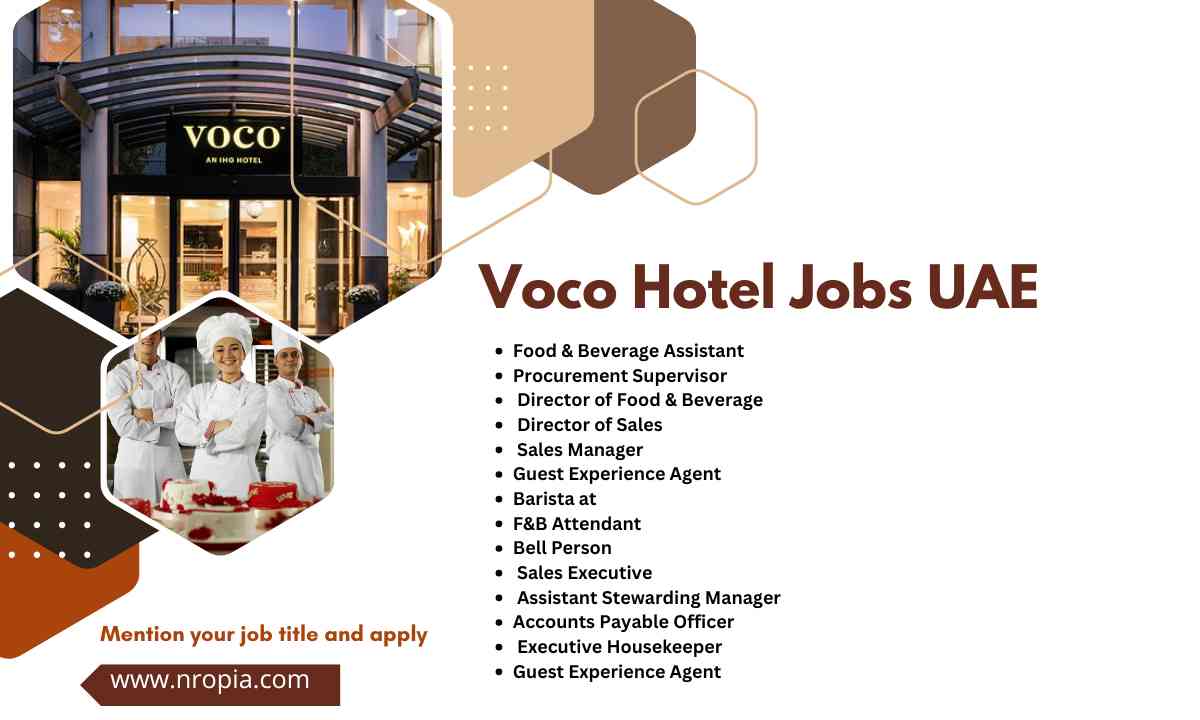 Voco Hotel Jobs UAE