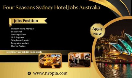 Four Seasons Sydney Hotel Jobs Australia