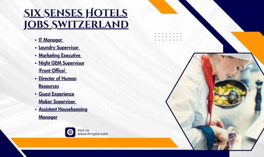 Six Senses Hotels Jobs Switzerland