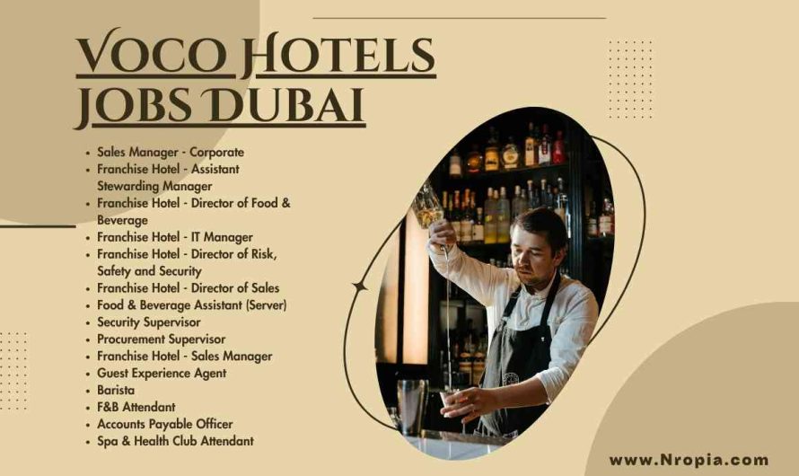 Voco Hotels Jobs Dubai