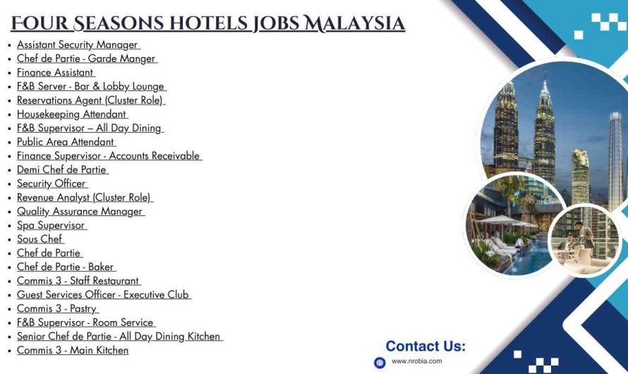 Four Seasons hotels jobs Malaysia