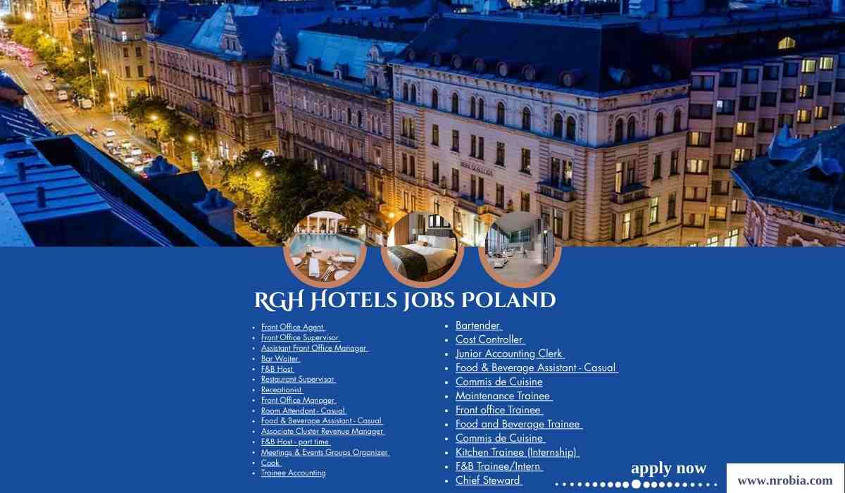 RGH Hotels jobs Poland     