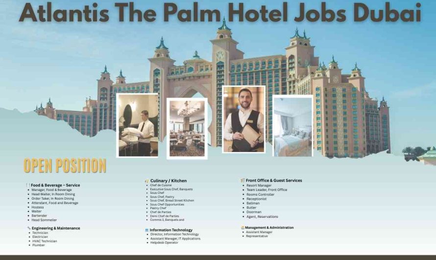 Atlantis The Palm Hotel Jobs Dubai