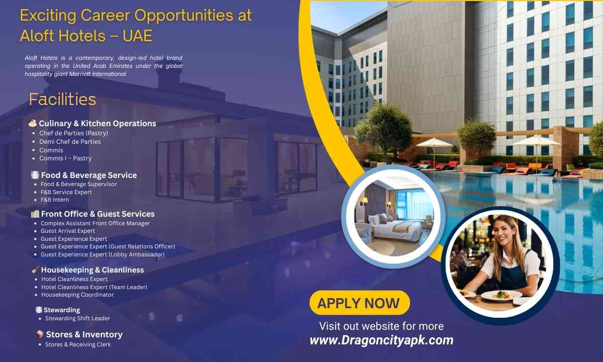 Exciting Career Opportunities at Aloft Hotels – UAE