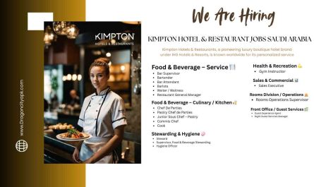 Kimpton Hotel & Restaurant Jobs Saudi Arabia