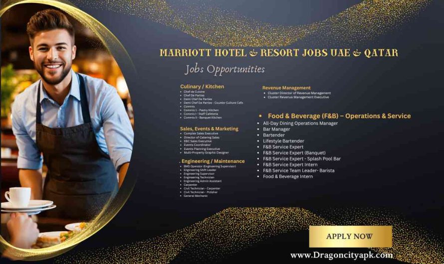 Marriott Hotel & Resort Jobs UAE & Qatar