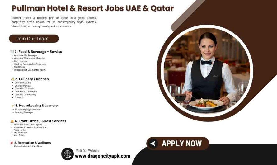 Pullman Hotel & Resort Jobs UAE & Qatar