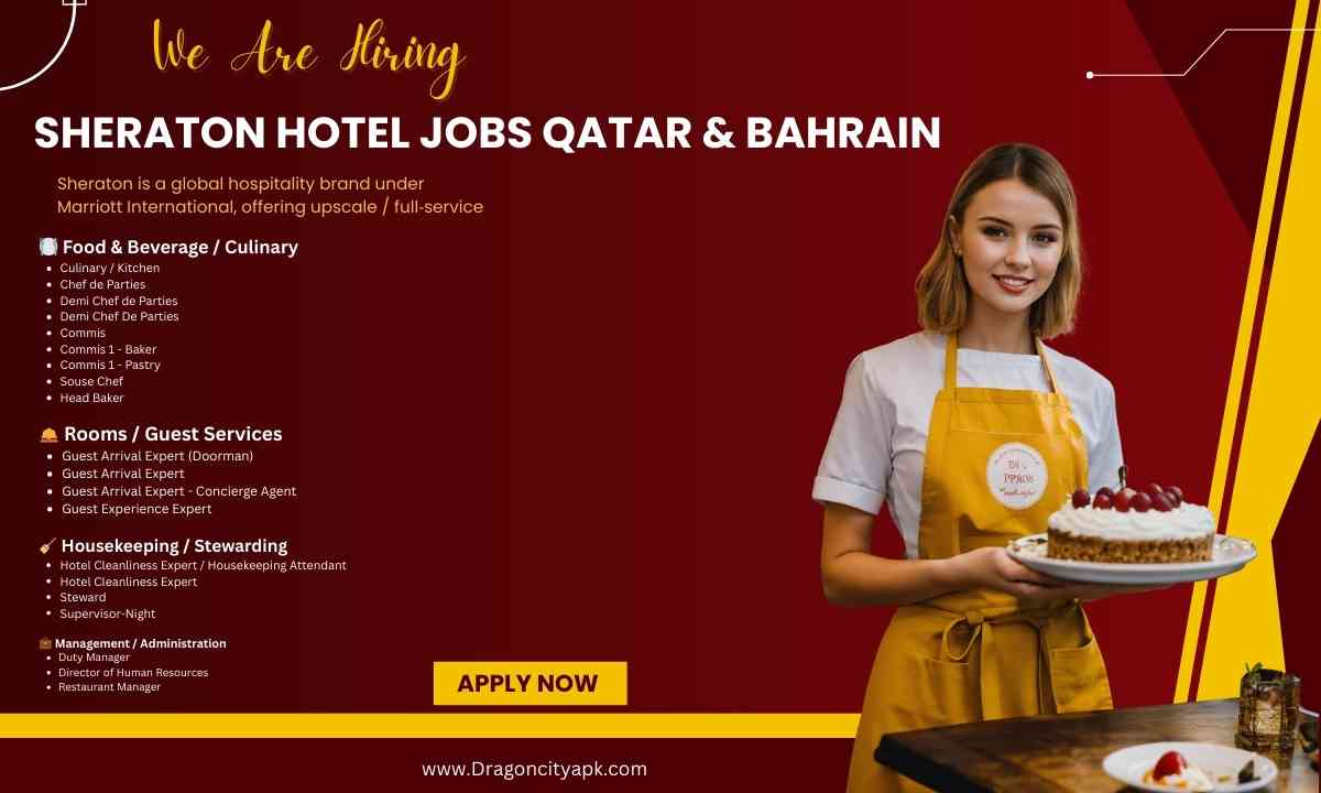 Sheraton Hotel Jobs Qatar & Bahrain