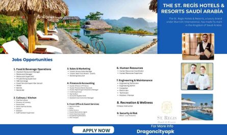 The St. Regi Hotel Jobs Saudi Arabia
