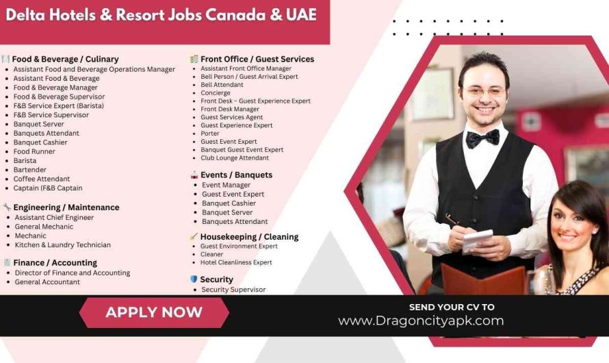 Delta Hotels & Resort Jobs UAE & Canada