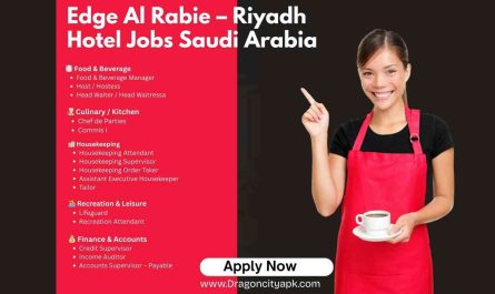 Edge Al Rabie – Riyadh Hotel Jobs Saudi Arabia