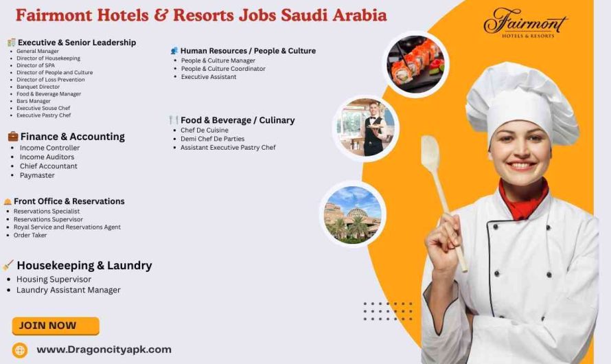 Fairmont Hotels & Resorts Jobs Saudi Arabia