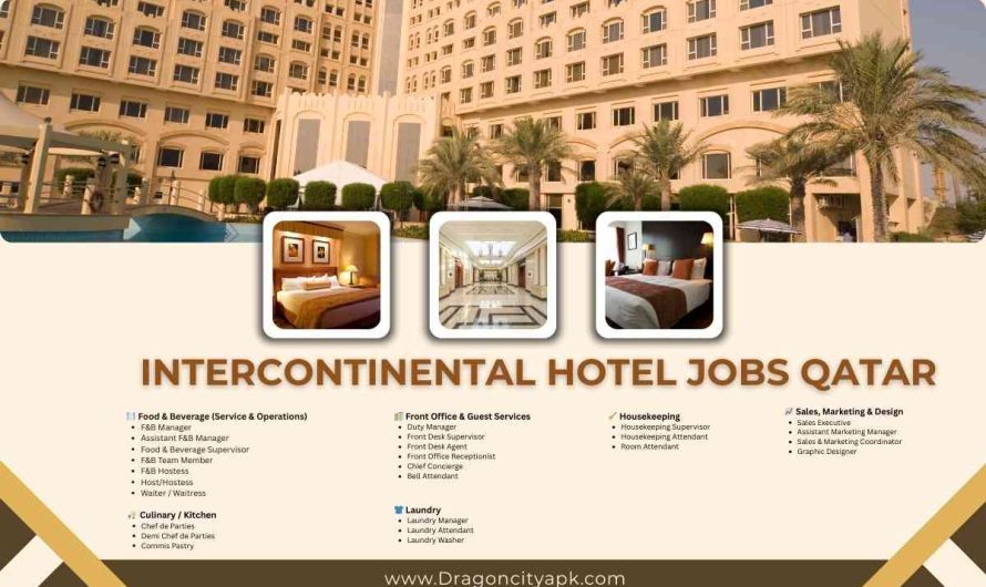 Latest InterContinental Hotel Job Vacancies in Qatar