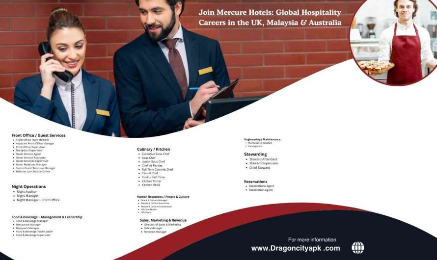 Join Mercure Hotels: Global Hospitality Careers in the UK, Malaysia & Australia