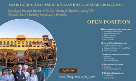 Saadiyat Rotana Resort & Villas Hotel Jobs Abu Dhabi, UAE
