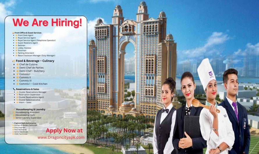 Job Opportunities with Fairmont Hotels & Resorts – UAE