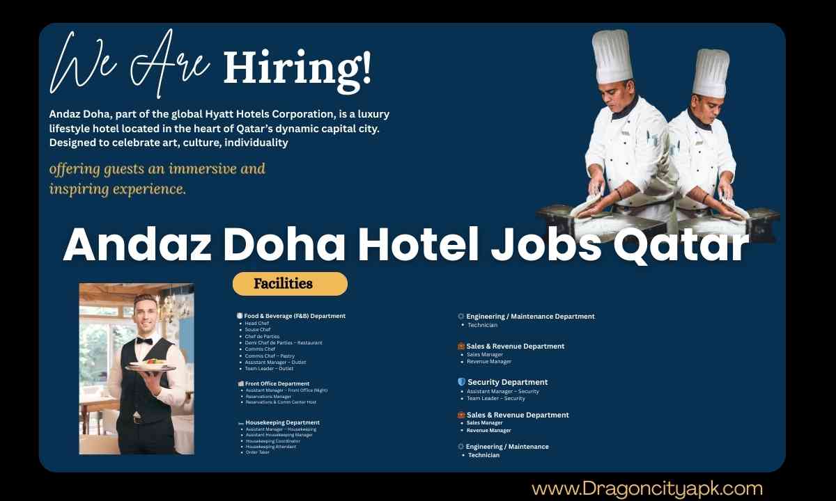 Latest Andaz Doha Hotel Job Openings – Qatar