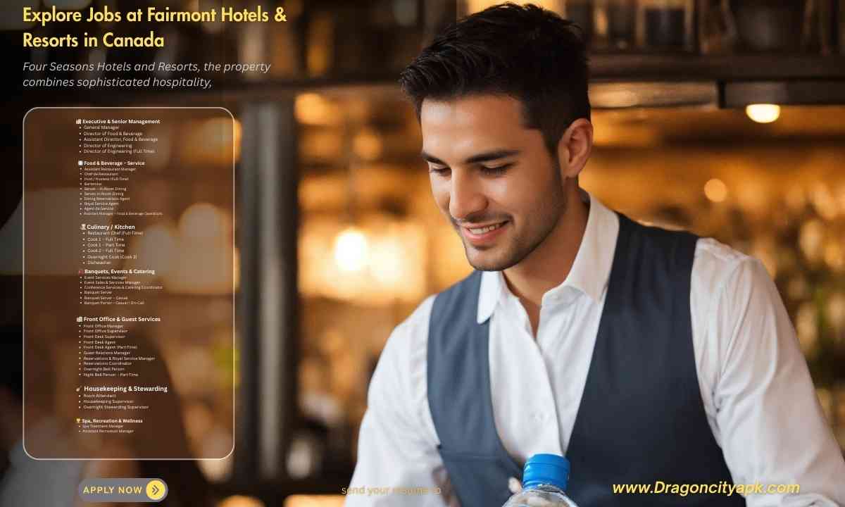 Explore Jobs at Fairmont Hotels & Resorts in Canada