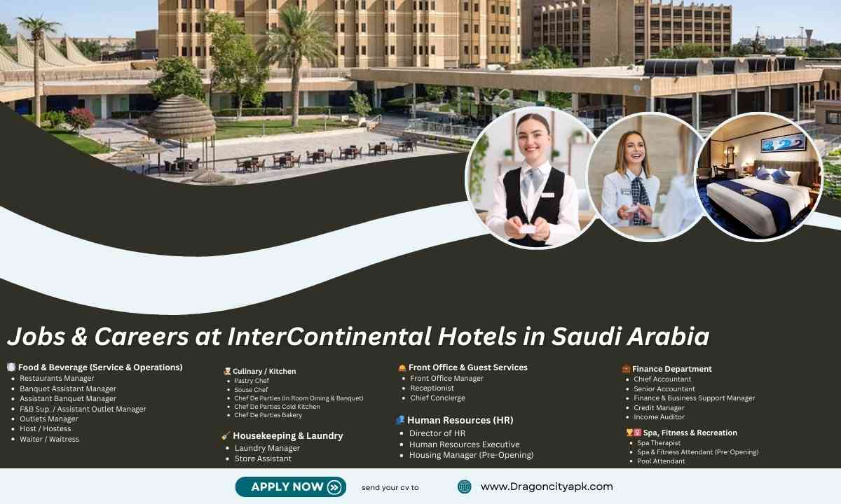 Careers with InterContinental Hotels in Saudi Arabia