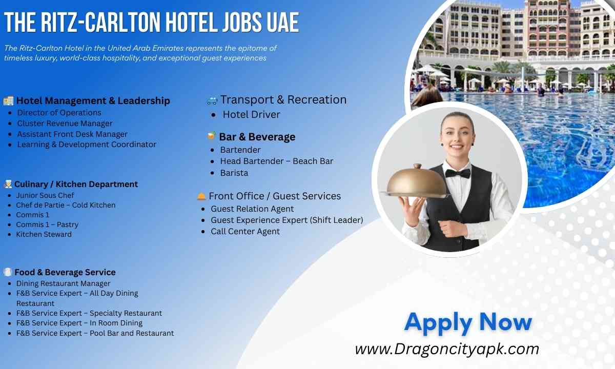 The Ritz-Carlton Hotel Jobs UAE
