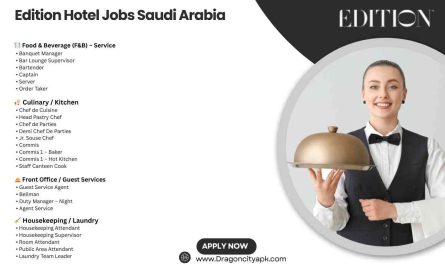 Edition Hotel Jobs Saudi Arabia