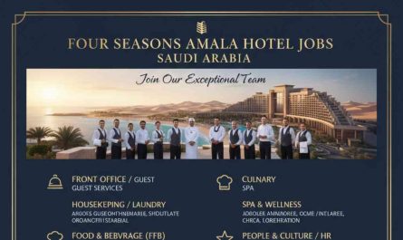 Four Seasons Amaala Hotel Jobs Saudi Arabia