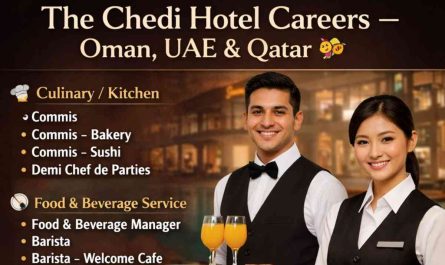The Chedi Hotel Careers – Jobs in UAE, Qatar & Oman