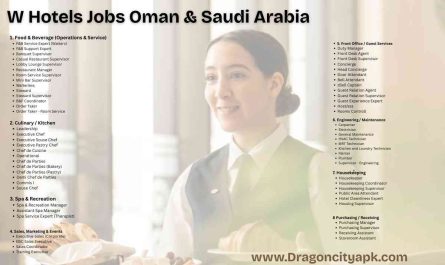 W Hotels Jobs Oman & Saudi Arabia