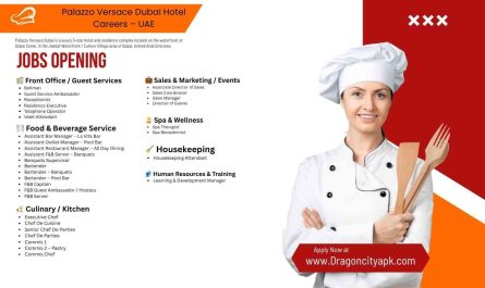 Palazzo Versace Dubai Hotel Careers – UAE
