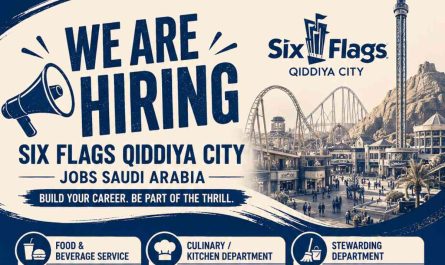 Six Flags Qiddiya City Jobs Saudi Arabia