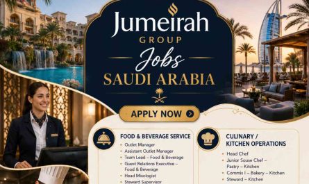 Jumeirah Group Jobs Saudi Arabia – Apply Now