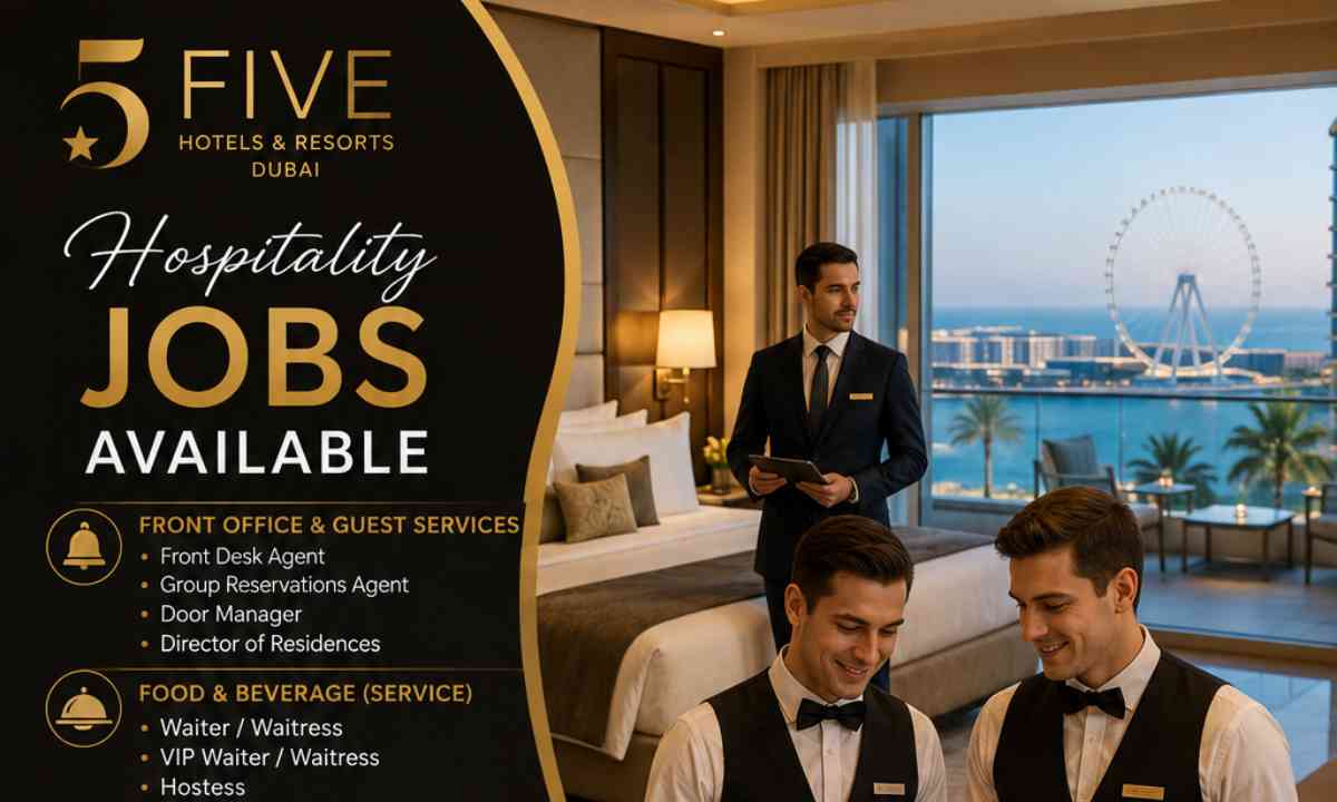 FIVE Hotels & Resorts Dubai | Hospitality Jobs Available
