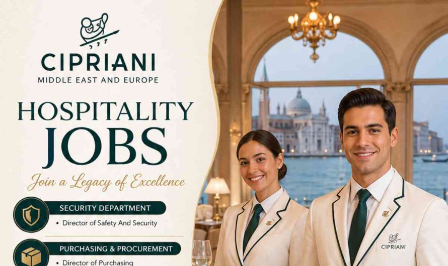 Cipriani Middle East and Europe Hospitality Jobs