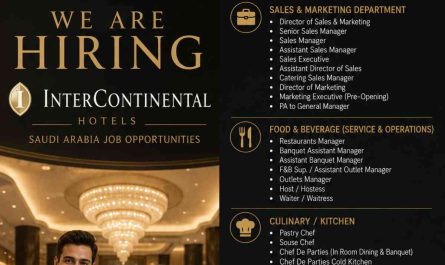 InterContinental Hotels Saudi Arabia Job Opportunities